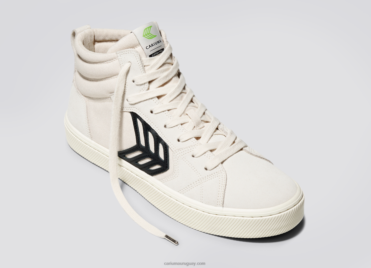 blanquecino vintage/negro hombres 4F2V6145 Cariuma
