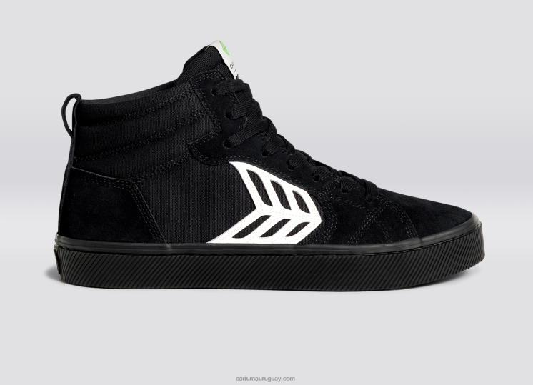 todo negro/marfil hombres 4F2V6143 Cariuma