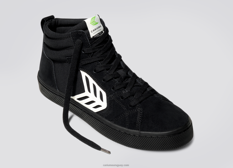 todo negro/marfil hombres 4F2V6143 Cariuma
