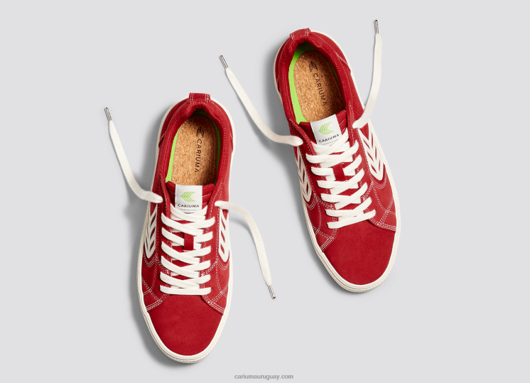 contraste rojo/marfil hombres 4F2V6138 Cariuma