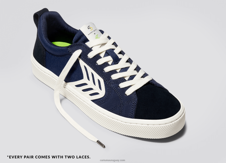 obra maestra azul marino/marfil hombres 4F2V673 Cariuma