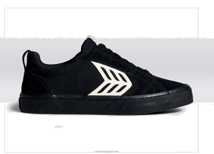todo negro/marfil hombres 4F2V6128 Cariuma