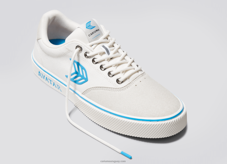 avatar blanquecino/azul hombres 4F2V676 Cariuma