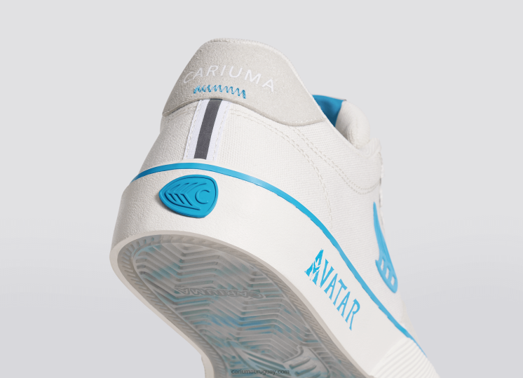 avatar blanquecino/azul hombres 4F2V676 Cariuma