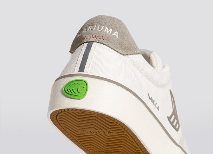 blanco roto vintage/gris hombres 4F2V6105 Cariuma