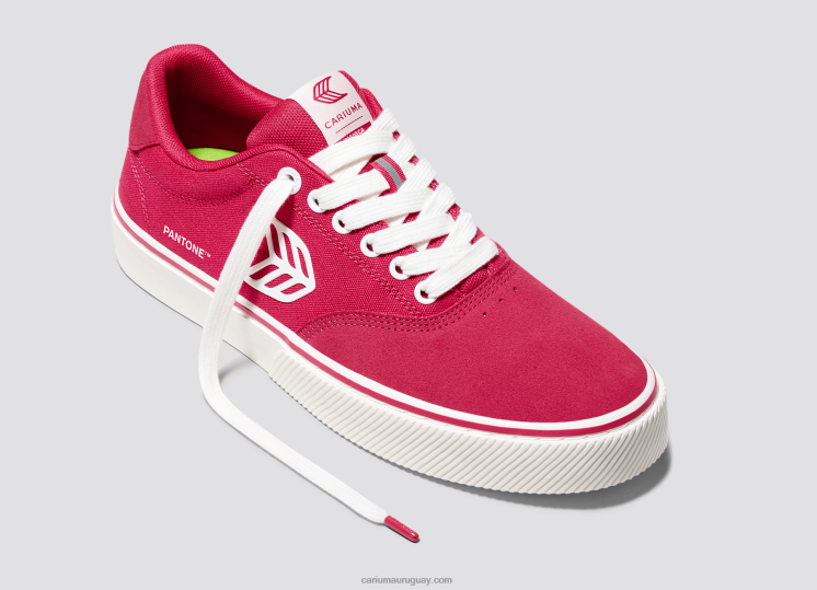 pantone viva magenta/blanco roto hombres 4F2V678 Cariuma