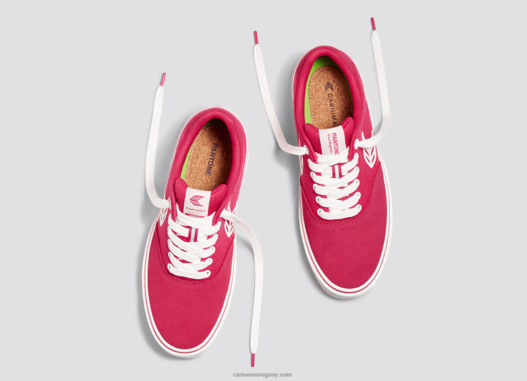 pantone viva magenta/blanco roto hombres 4F2V678 Cariuma