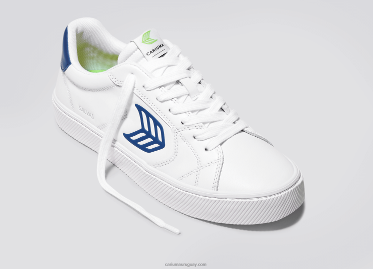 cuero lwg blanco/azul hombres 4F2V699 Cariuma
