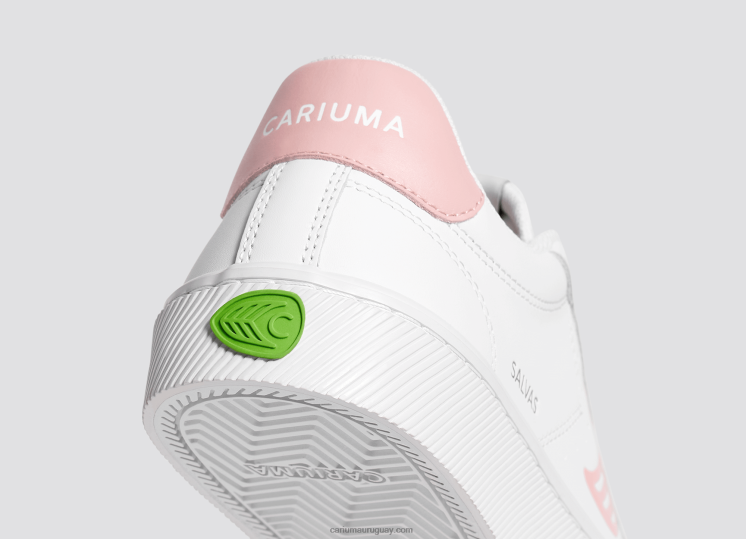 cuero lwg blanco/rosa hombres 4F2V6103 Cariuma
