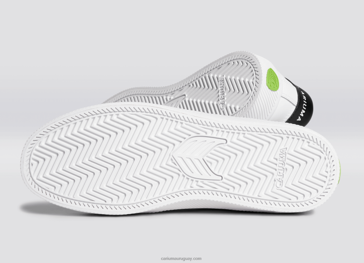 cuero lwg blanco/verde hombres 4F2V6101 Cariuma