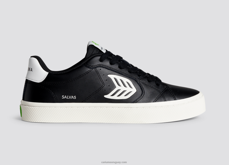 cuero lwg negro/blanco roto hombres 4F2V698 Cariuma