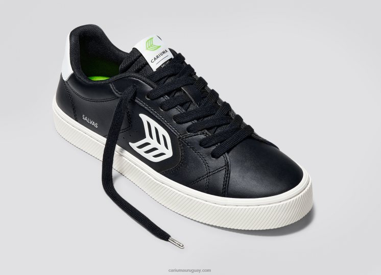 cuero lwg negro/blanco roto hombres 4F2V698 Cariuma