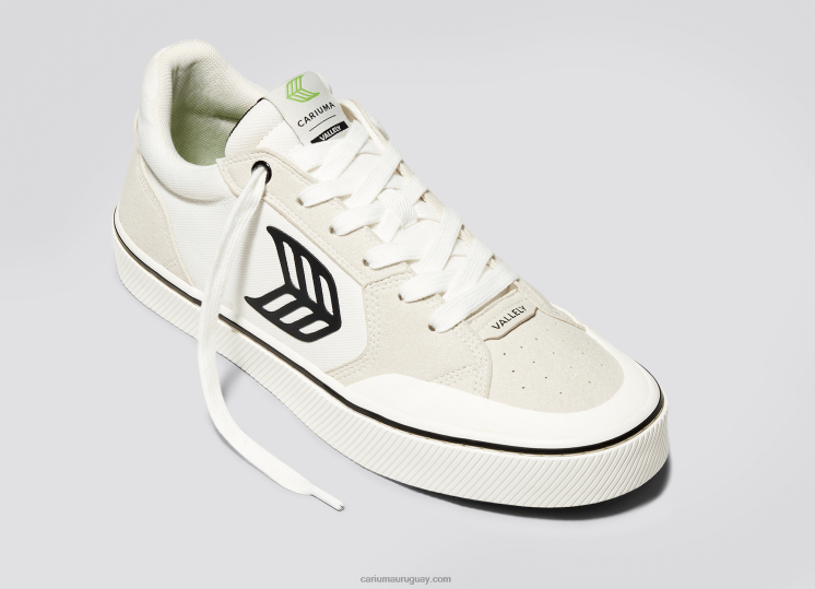 blanquecino vintage/negro hombres 4F2V6117 Cariuma