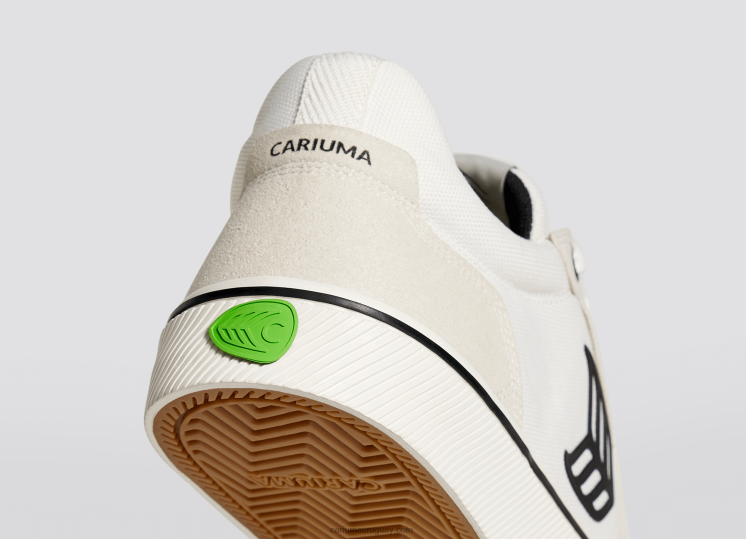 blanquecino vintage/negro hombres 4F2V6117 Cariuma