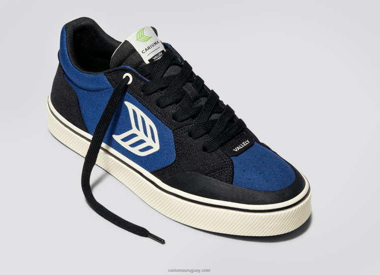 negro y azul/marfil hombres 4F2V6125 Cariuma