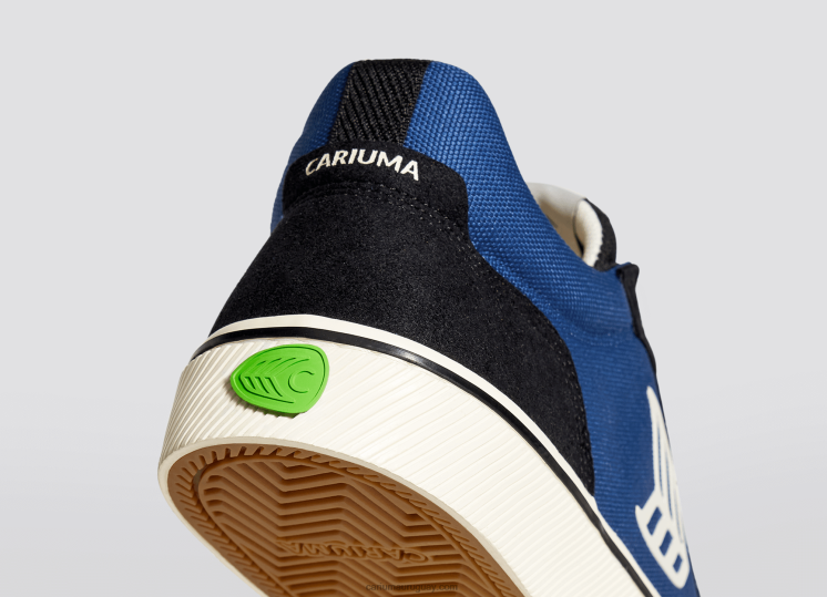 negro y azul/marfil hombres 4F2V6125 Cariuma