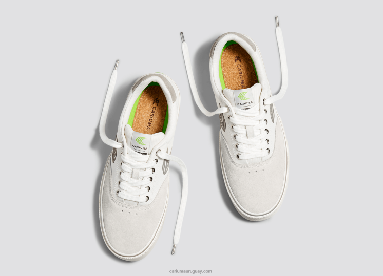 blanco roto vintage/gris mujer 4F2V6322 Cariuma
