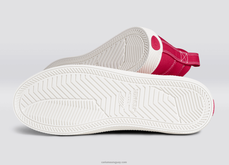 pantone viva magenta/lienzo blanquecino mujer 4F2V6280 Cariuma
