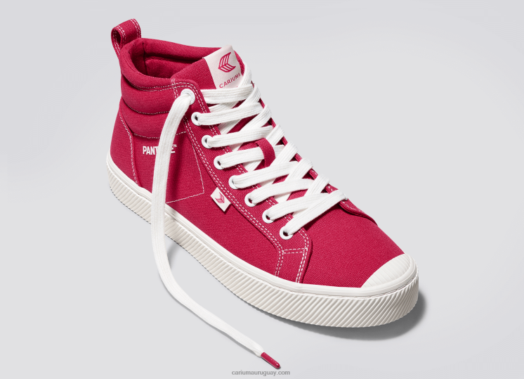 pantone viva magenta/lienzo blanquecino mujer 4F2V6280 Cariuma