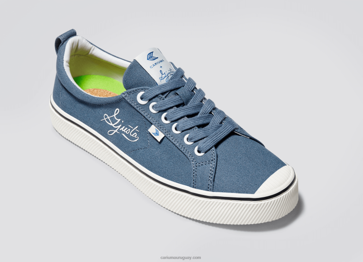 lienzo azul acero gjusta mujer 4F2V6267 Cariuma