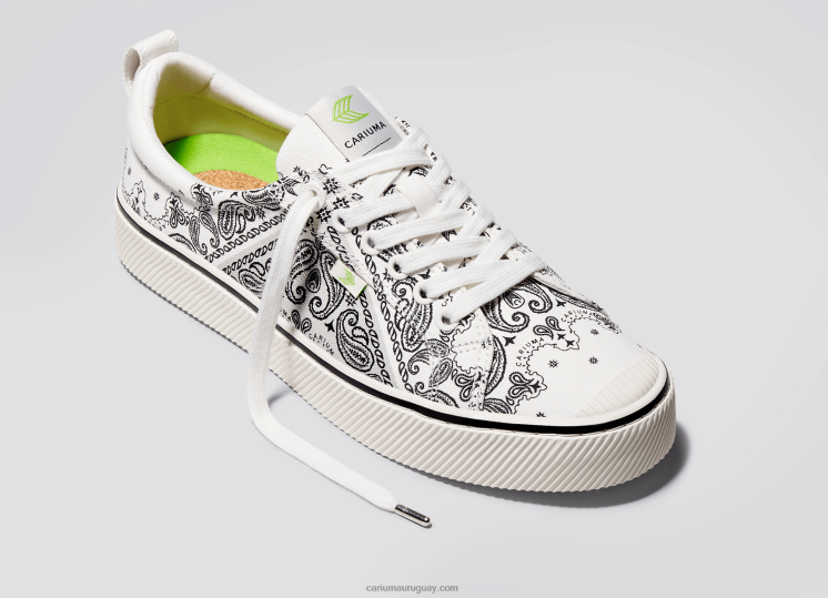 lienzo bandana blanco roto mujer 4F2V6234 Cariuma