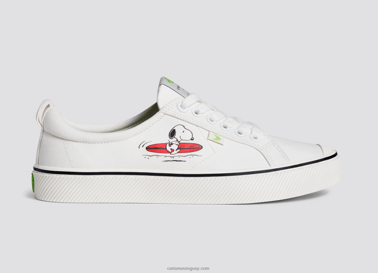 lienzo blanco roto cacahuetes surf mujer 4F2V6300 Cariuma