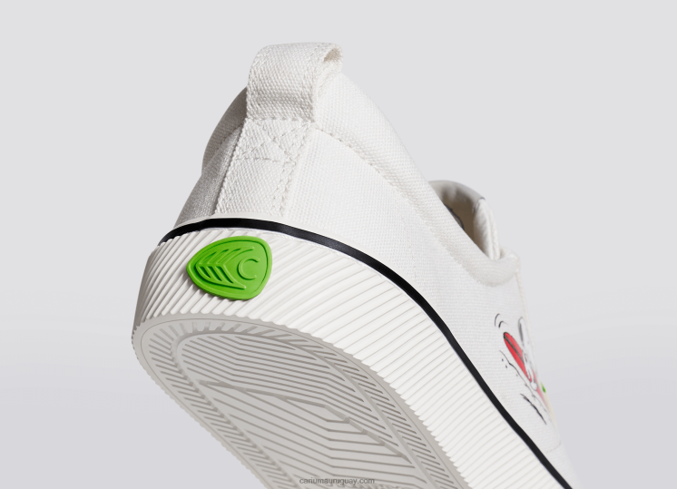 lienzo blanco roto cacahuetes surf mujer 4F2V6300 Cariuma