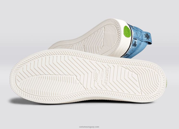 lienzo pañuelo azul mujer 4F2V6237 Cariuma
