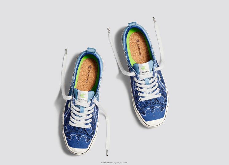 lienzo pañuelo azul mujer 4F2V6237 Cariuma