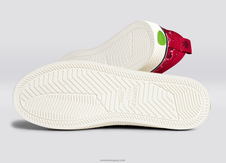 lienzo pañuelo rojo mujer 4F2V6236 Cariuma