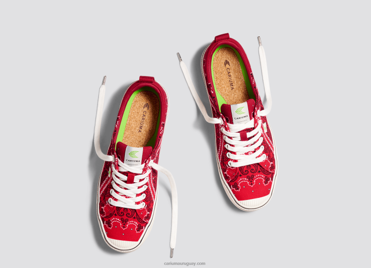 lienzo pañuelo rojo mujer 4F2V6236 Cariuma