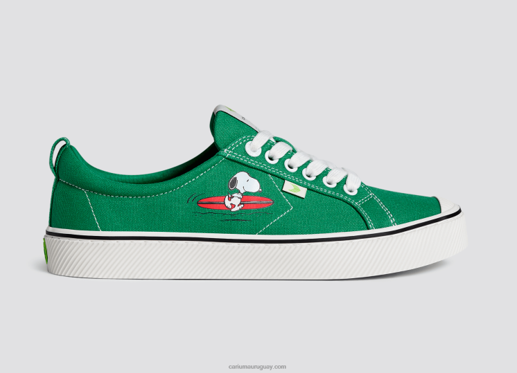 lona verde surf cacahuetes mujer 4F2V6301 Cariuma
