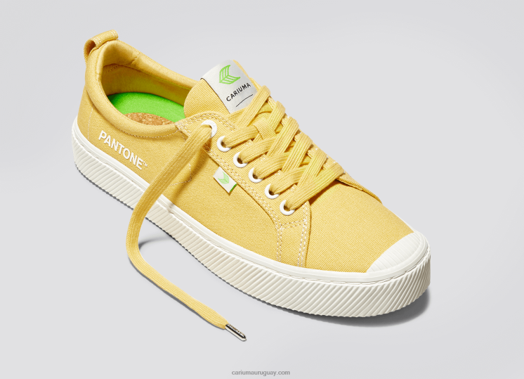 pantone lienzo de seda de maíz mujer 4F2V6268 Cariuma