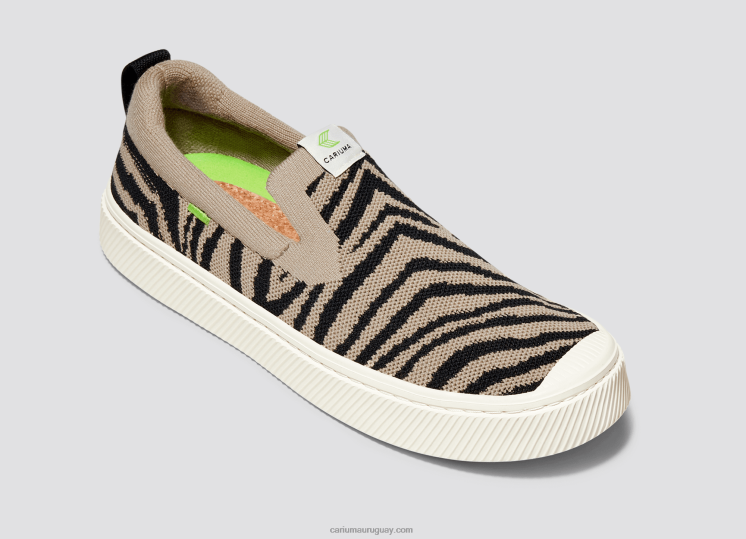 punto con estampado de cebra mujer 4F2V6389 Cariuma