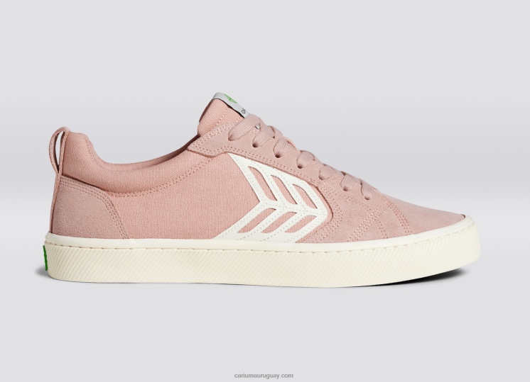 pie derecho (zapato único)-rosa/marfil mujer 4F2V6379 Cariuma