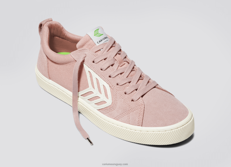 pie derecho (zapato único)-rosa/marfil mujer 4F2V6379 Cariuma