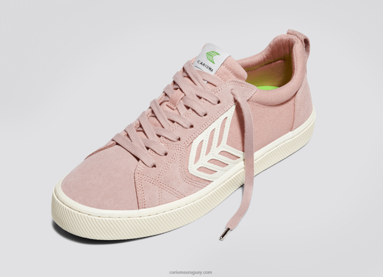 pie izquierdo (zapato único)-rosa/marfil mujer 4F2V6371 Cariuma